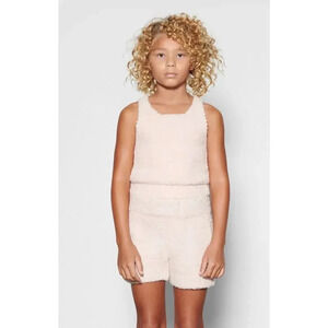 Skims Cozy Knit Tank Top Kids Size 2T/3T  Teddy Bear in Dust